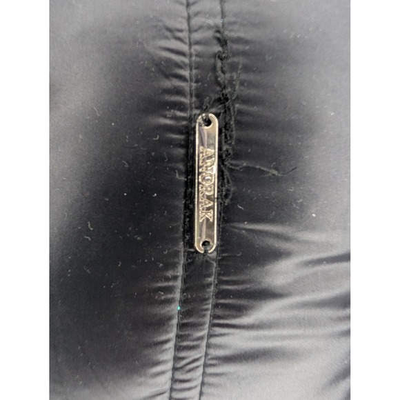 ANORAK Women's Black Lightweight Water Resistant Down Puffer Jacket Size M - Picture 9 of 9